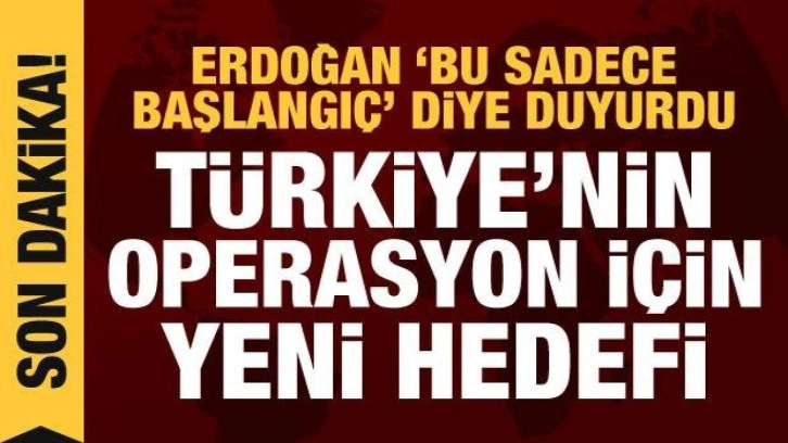 Suriye'ye kara harekatı başlatılıyor! Erdoğan 