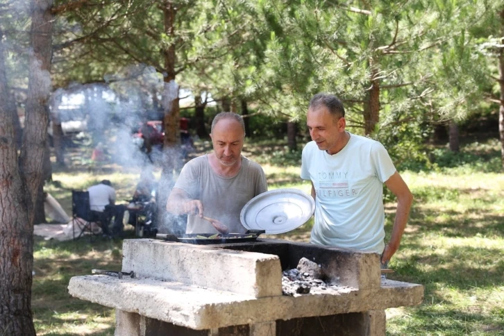 Tahtalı Göleti vatandaşların uğrak noktası oldu
