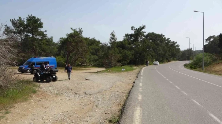 Takla atan ATV’de bulunan iki turist yaralandı
