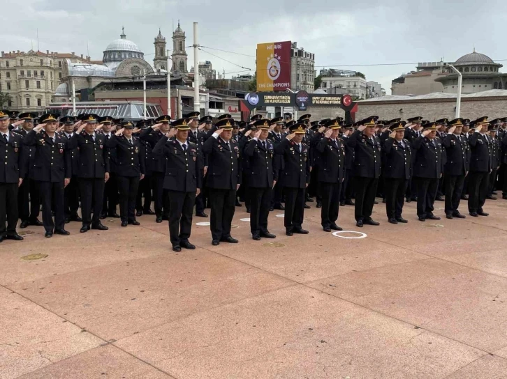 Taksim’de Jandarma Teşkilatı’nın 185’inci kuruluş yıl dönümü kutlandı

