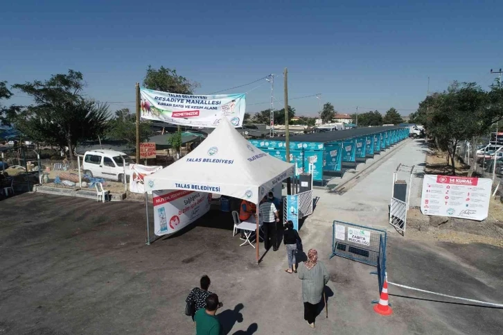 Talas’ta kurban satış ve kesim yerleri belirlendi
