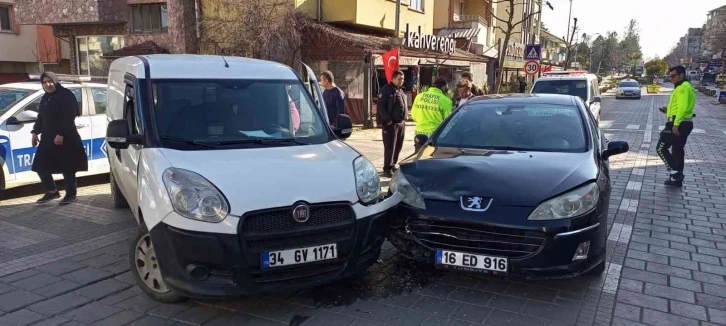 Tali yoldan çıktı, kaza yaptı: 1 yaralı
