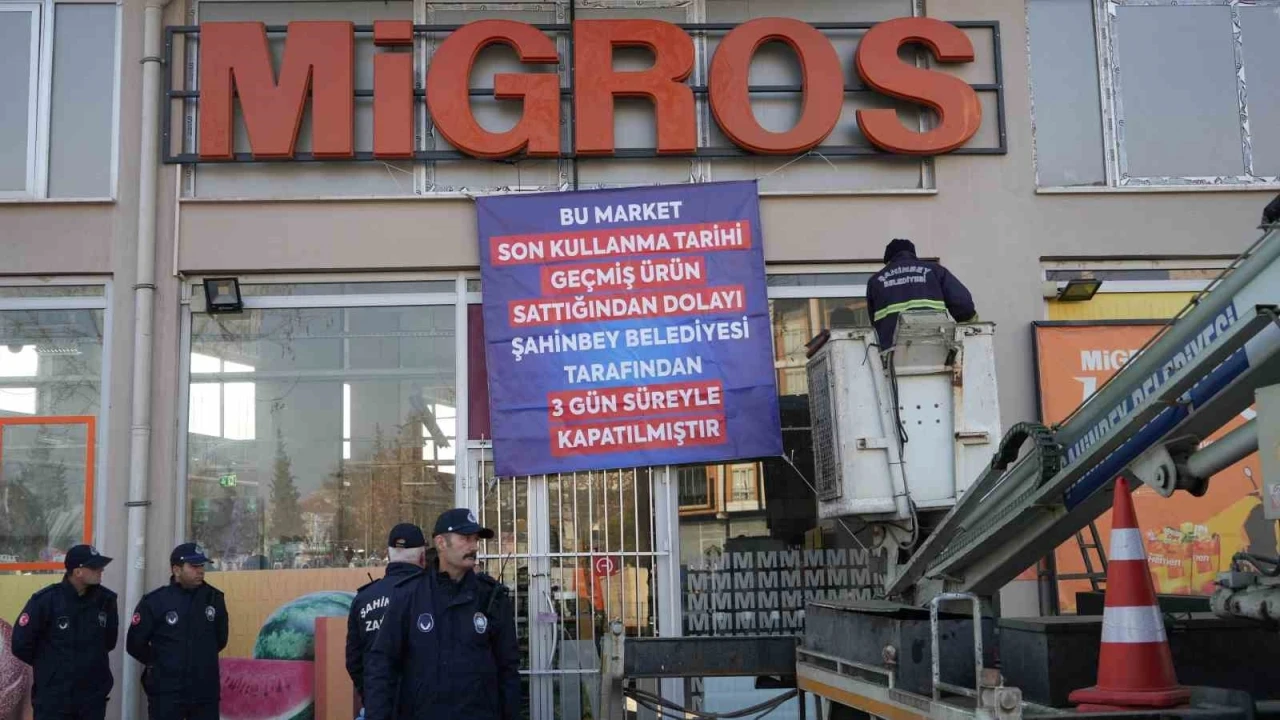 Tarihi geçmiş ürün satan ve fahiş fiyat uygulan Migros market 3 gün kapatıldı
