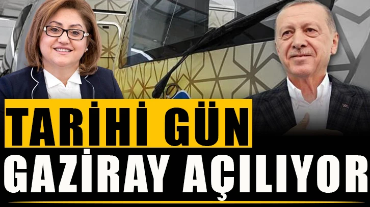 Tarihi gün, Gaziray açılıyor