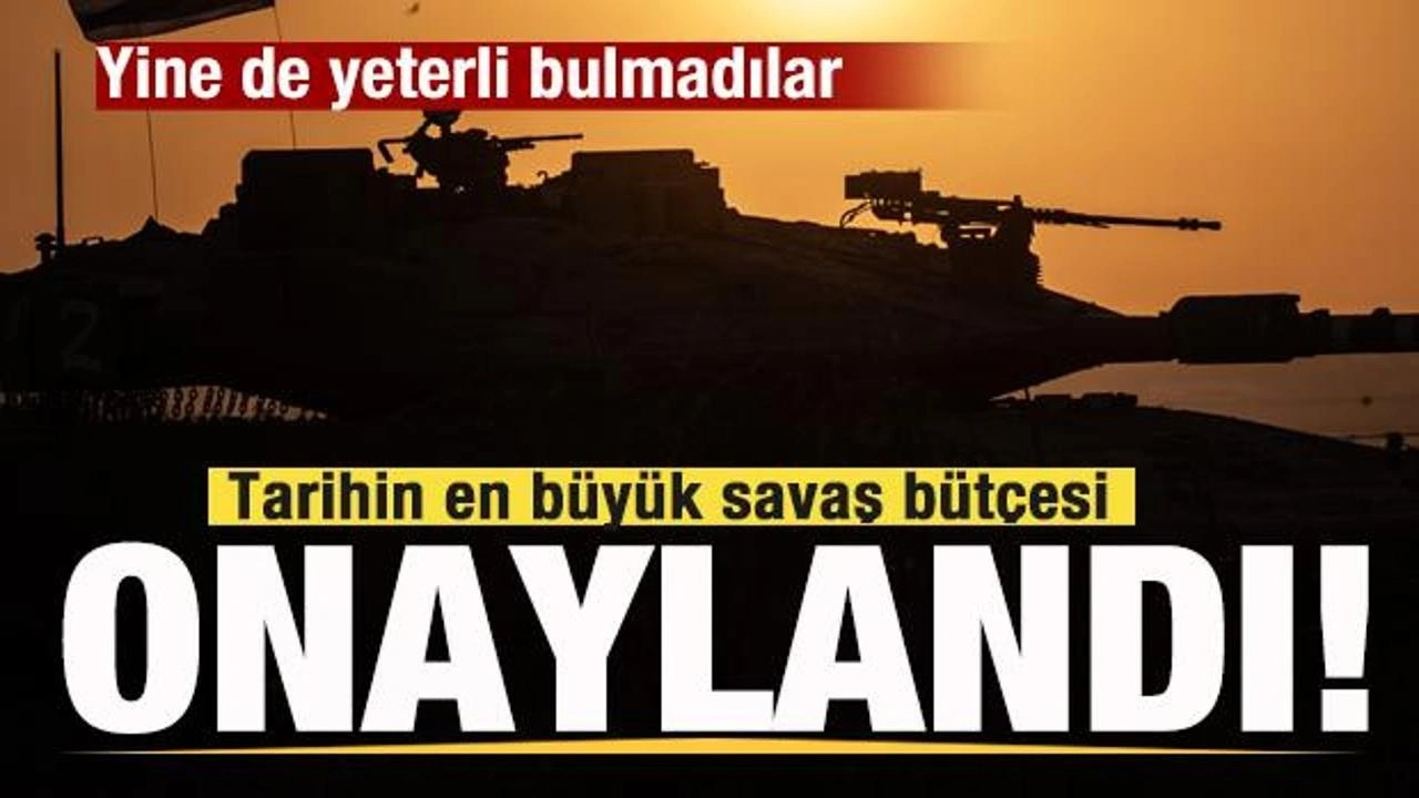 Tarihin en büyük savaş bütçesi onaylandı! Yine de yeterli bulmadılar