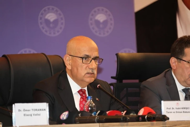 Tarım ve Orman Bakanı Kirişci: “Yeni dönemde her isteyen, istediği yere istediğini ekemeyecek dikemeyecek"
