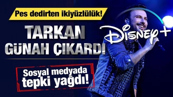 Tarkan'dan pes dedirten Disney Plus itirafı! Sosyal medyada tepki yağdı