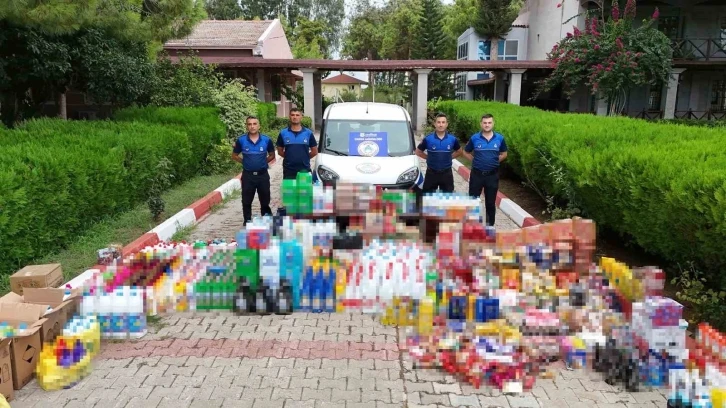 Tarsus’ta son kullanma tarihi geçmiş 2,5 milyon TL değerinde ürüne el konuldu
