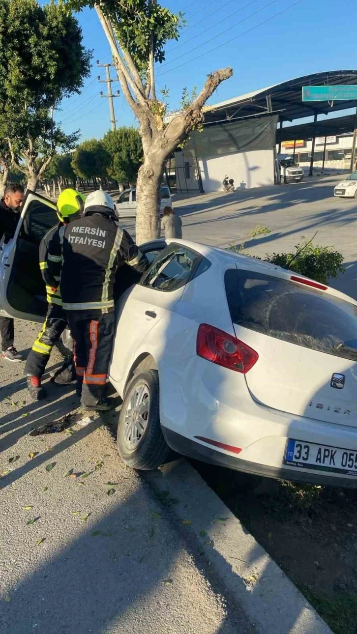 Tarsus’ta trafik kazası: 1 yaralı
