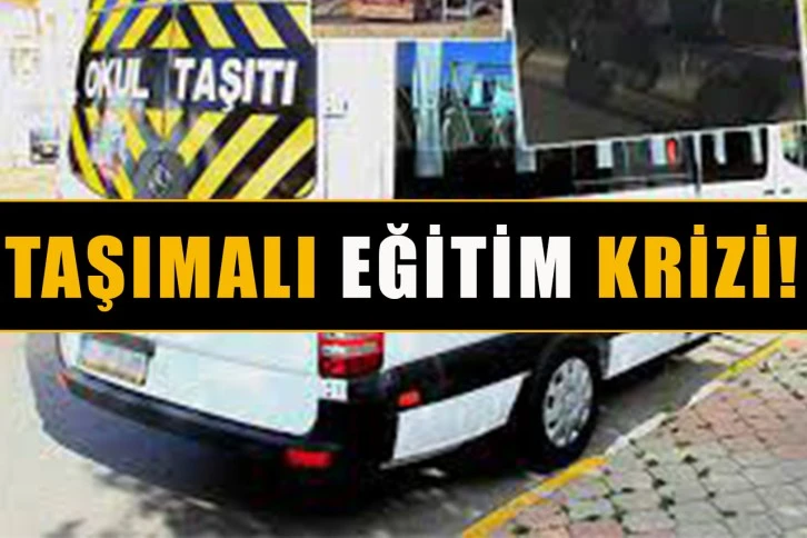 Taşımalı eğitim krizi!