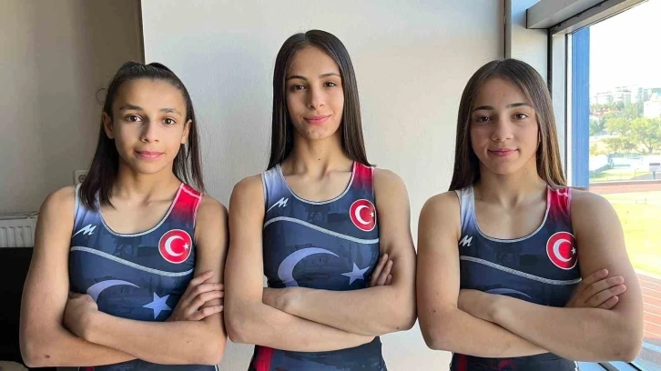 Taşoluk Belediye spor kulübünden 3 sporcu milli takıma seçildi
