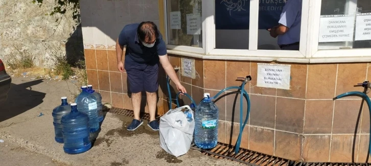 Tatlı su çeşmelerine olan ilgi her geçen gün artıyor
