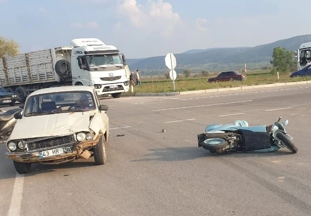 Tavşanlı’da trafik kazası: 2 yaralı
