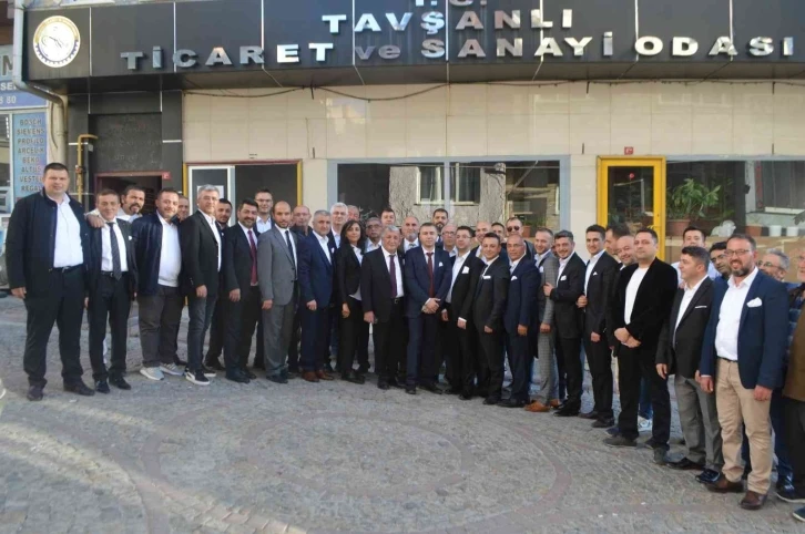 Tavşanlı Ticaret ve Sanayi Odası Başkanı Davut Efe güven tazeledi
