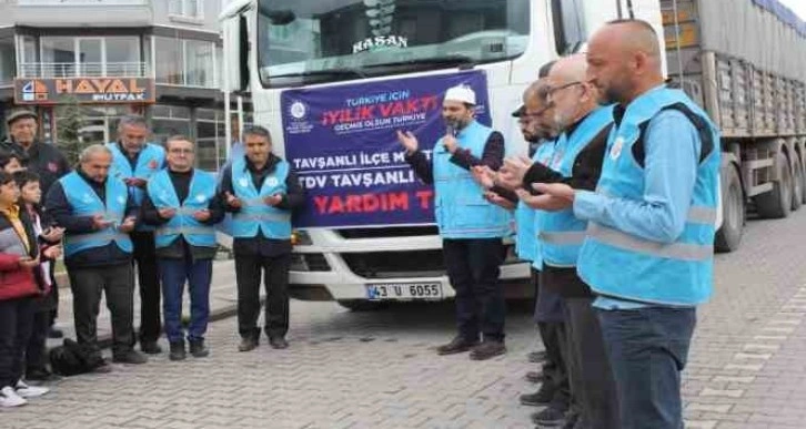 Tavşanlı’dan Kahramanmaraş’a 26 ton kuru bakliyat