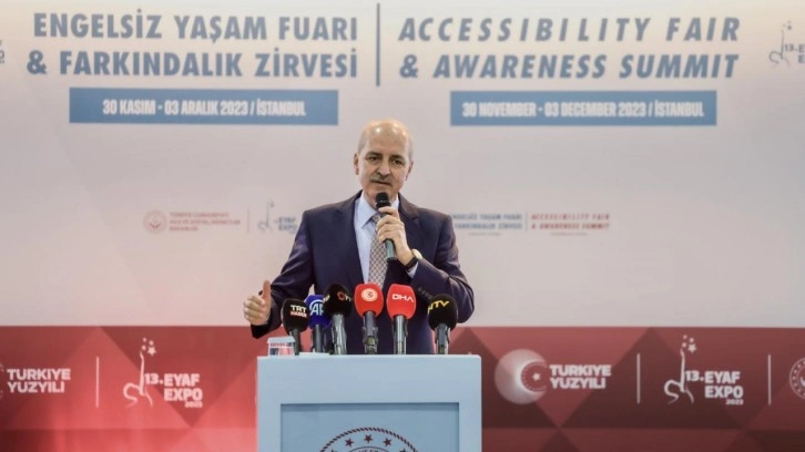 TBMM Başkanı Kurtulmuş: Esas engel eli olduğu halde, zalime mani olmamaktır