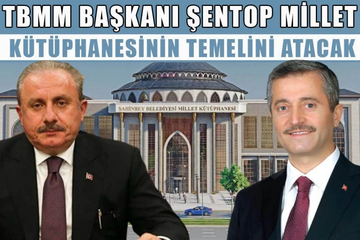 TBMM Başkanı Şentop Millet Kütüphanesinin temelini atacak