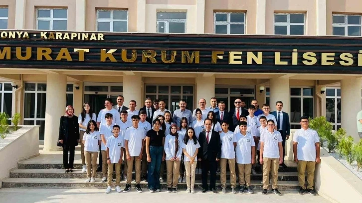 TBMM Çevre Komisyonu Başkanı Kurum, adının verildiği okulu ziyaret etti
