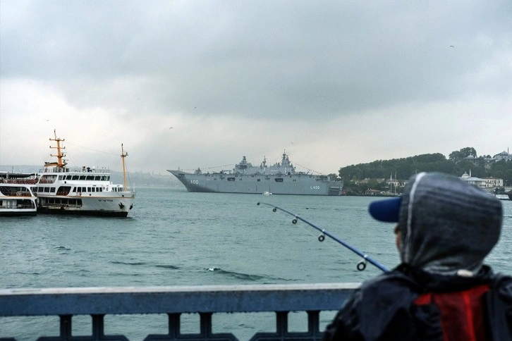 TCG Anadolu yeniden İstanbul'da