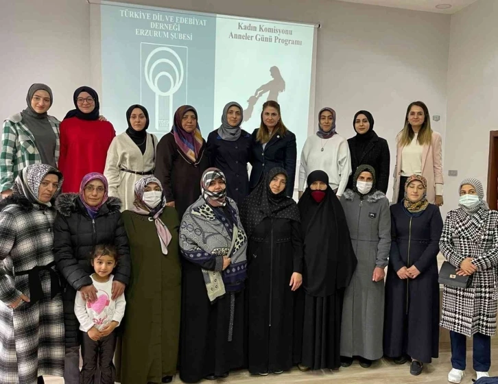 TDED Erzurum’dan Anneler Günü programı
