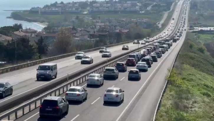 Tekirdağ’a bayramın 1. gününde tatilci akını
