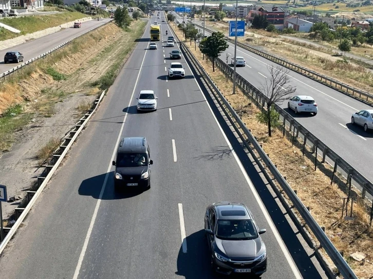 Tekirdağ’da bayram tatili sonrası dönüş yoğunluğu yaşanıyor
