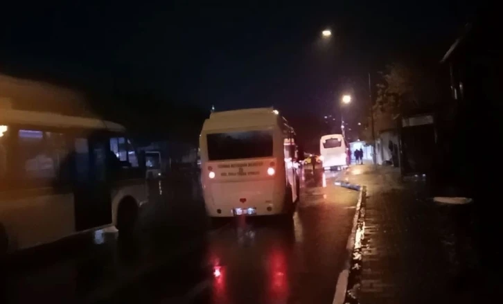 Tekirdağ’da halk otobüsünde yoğunluk tartışması
