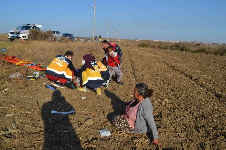 Tekirdağ’da kahreden kaza: 1’i 7 aylık bebek 2 ölü, 6 yaralı
