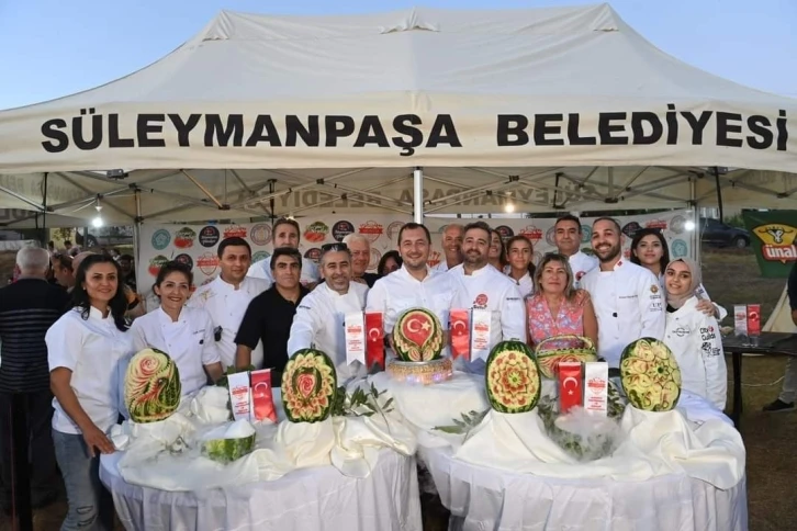 Tekirdağ’da karpuz şenliği
