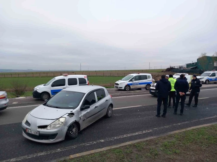 Tekirdağ’da kaza: 1’i zabıta 2 yaralı
