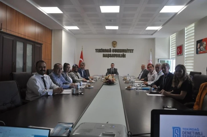 Tekirdağ’da suça sürüklenen çocuklar için yeni projeler masaya yatırıldı
