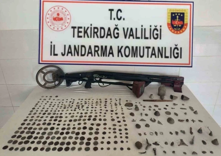 Tekirdağ’da tarihi eser operasyonu
