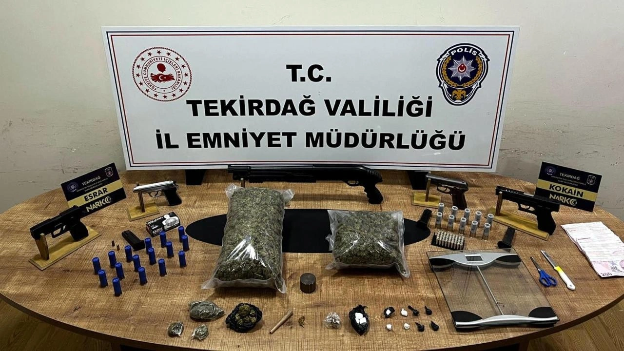 Tekirdağ’da ‘torbacı’ operasyonu: 2 tutuklama