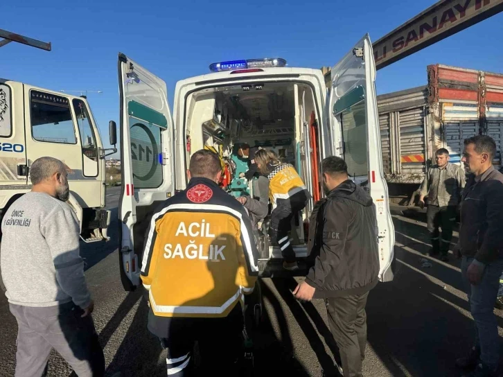 Tekirdağ’da trafik kazası: 1 yaralı
