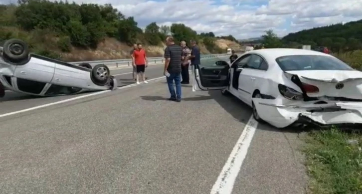 Tekirdağ’da trafik kazası: 2 yaralı
