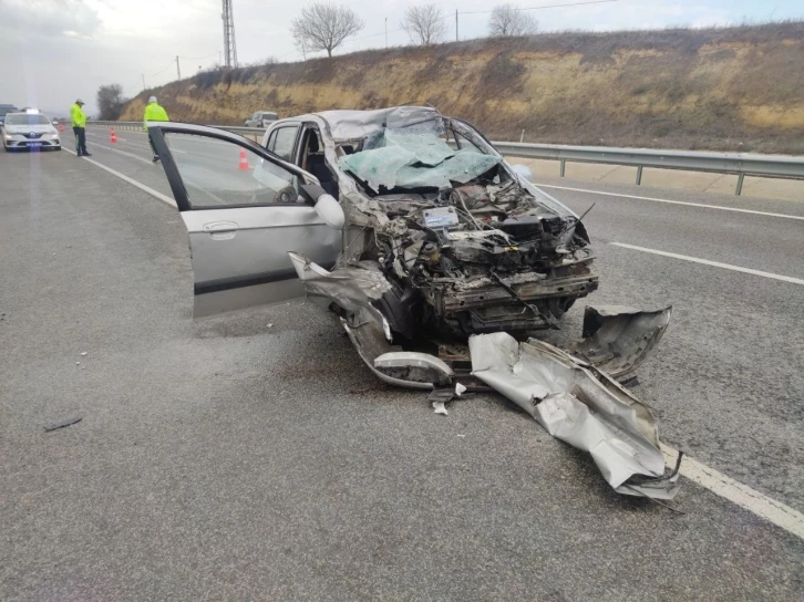 Tekirdağ’da trafik kazası: 2 yaralı
