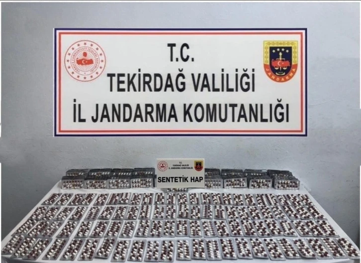 Tekirdağ’da uyuşturucu operasyonlarında çok sayıda madde ele geçirildi
