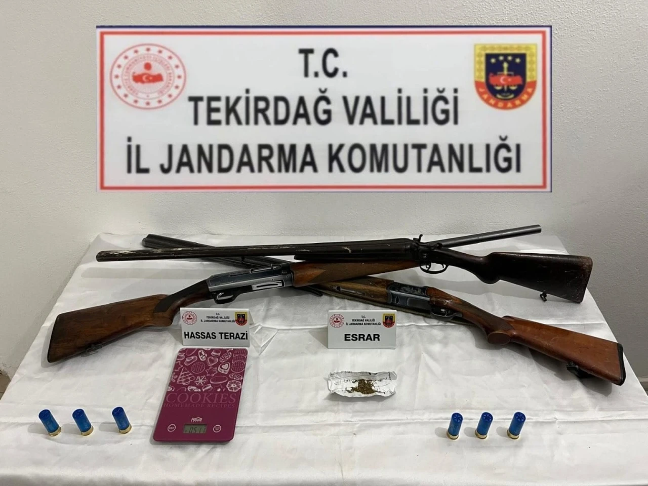 Tekirdağ’da uyuşturucu ve kaçakçılıkla mücadele operasyonu
