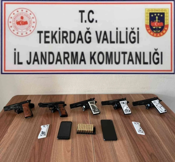 Tekirdağ jandarmasından nefes kesen operasyon
