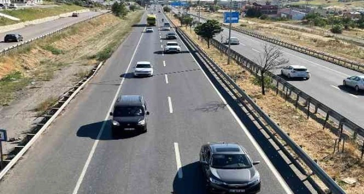 Tekirdağ’da bayram tatili sonrası dönüş yoğunluğu yaşanıyor