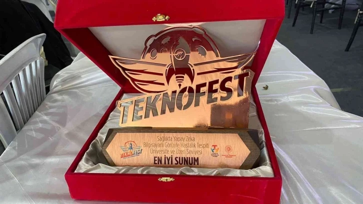 TEKNOFEST’te en iyi sunum ödülü SUBÜ’nün
