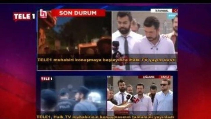 Tele1 ve Halk TV birbirine girdi: Yayınımızı kestiniz