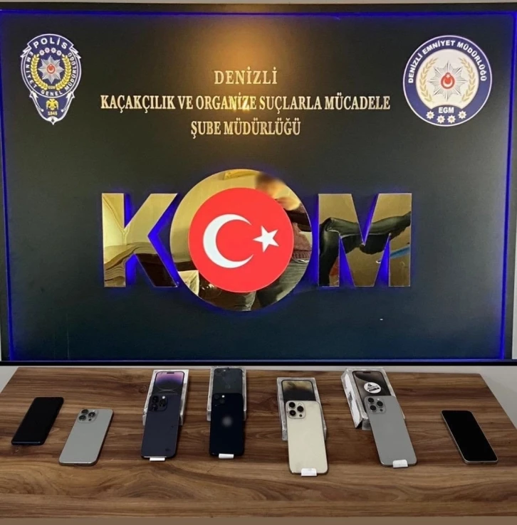 Telefon kaçakçısı uygulama noktasında yakalandı
