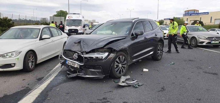 TEM’de feci kaza: 1 ölü, 5 yaralı
