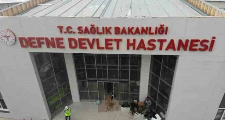 Temeli gündem olan Defne Devlet Hastanesi, yarın Cumhurbaşkanı Erdoğan’ın ziyaretiyle açılıyor