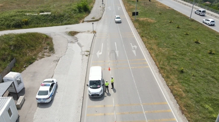 Temmuzda Sinop’ta 4 bin 986 kişiye trafik cezası uygulandı
