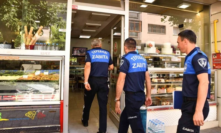 Tepebaşı’nda bayram öncesi tatlı ve kuruyemiş satışı yapan işletmelerde denetimler
