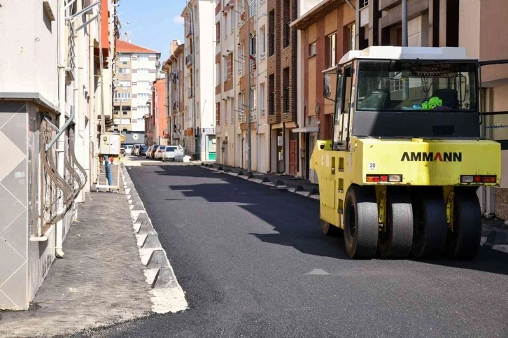 Tepebaşı’nda üst yapı çalışmaları
