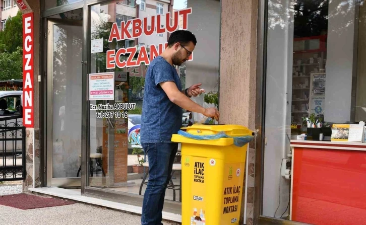 Tepebaşı’nda yılın ilk 6 aylık döneminde 2 ton atık ilaç toplanıp imha edildi
