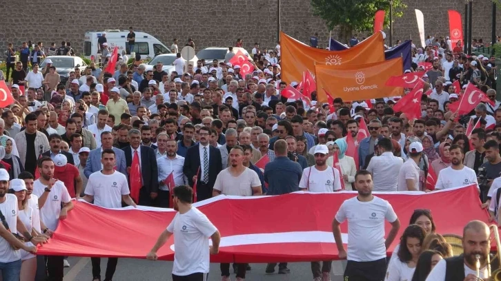 Terör yakıp yıkmıştı, 15 Temmuz Demokrasi ve Milli Birlik Günü etkinlikleri orada kutlandı
